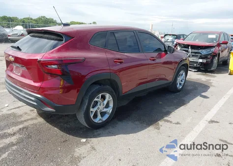 2024 Chevrolet Trax Fwd Sp из США, поврежденный, VIN KL77LFE2XRC101008